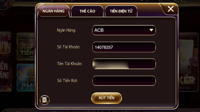 Rút tiền Splay qua ngân hàng