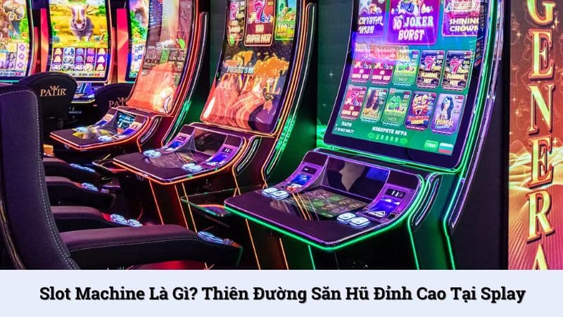 Slot machine là gì? Thiên đường săn hũ đỉnh cao tại Splay
