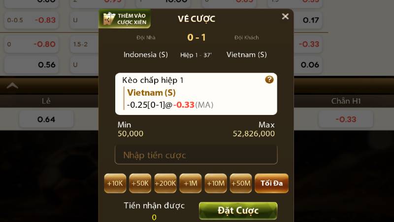 Cách tham gia đặt cược tại thể thao Splay