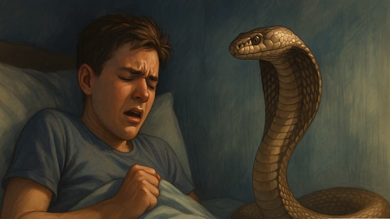 Mơ thấy nhiều rắn hổ mang cắn điềm lành hay dữ?